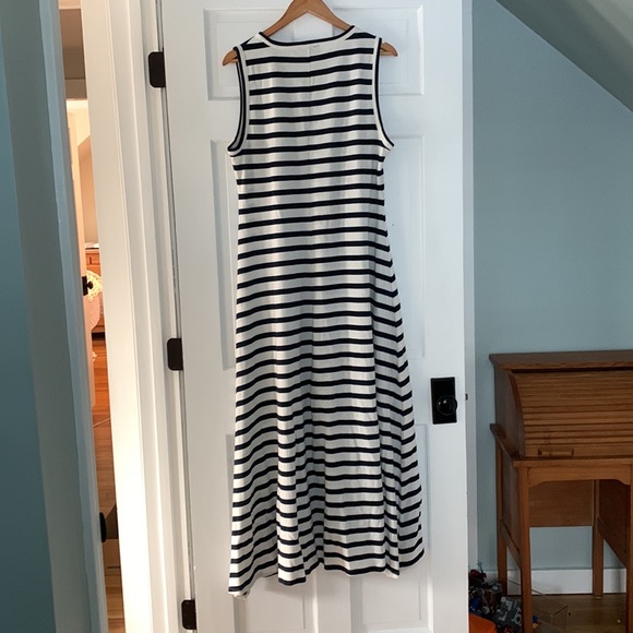 NWT J.Crew Asymmetrical Maxi Dress LT - Picture 7 of 11